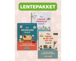 Lentepakket voor senioren - 3 Doeboeken vol puzzels, kwissen, spellen, ideeën - nostalgie - voordeeltrio