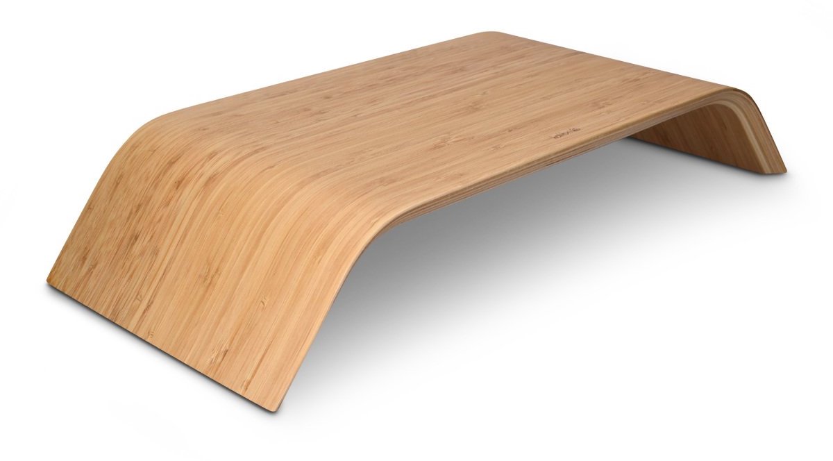 Monitorstandaard van Hout - Ergonomische Verhoging - 51,3 x 23,2 x 9,1 cm