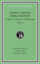 Early Greek Philosophy Vol III Later Ion