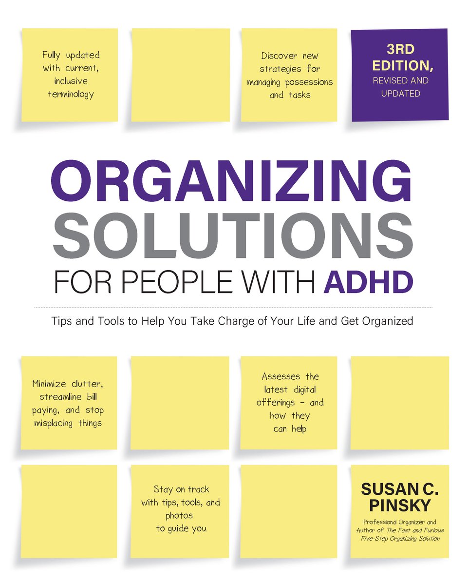 Omslag van Organizing Solutions for People with ADHD, 3rd Edition