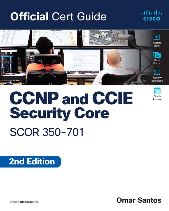 Official Cert Guide- CCNP and CCIE Security Core SCOR 350-70 ... - cover