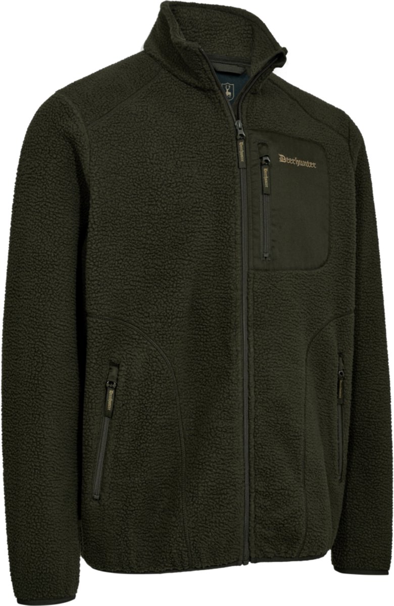 Deerhunter Atlas Fleece Jas Outdoor Fleecejas Scandinavische Fleecejas Cypress