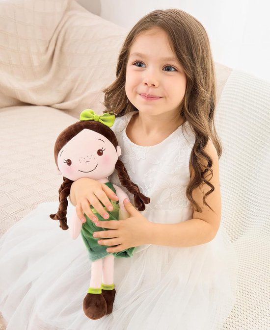 Zachte Stoffen Pop 40 cm - Beschermengel Doopcadeau voor Baby's - Knuffeldier voor Kinderen van 3-5 Jaar — afbeelding 4