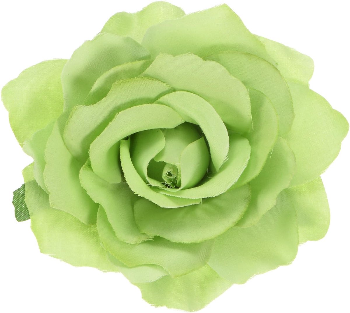 Bloem haarclip 11 cm - Stof bloemen haarspeld voor bruiloften en feesten