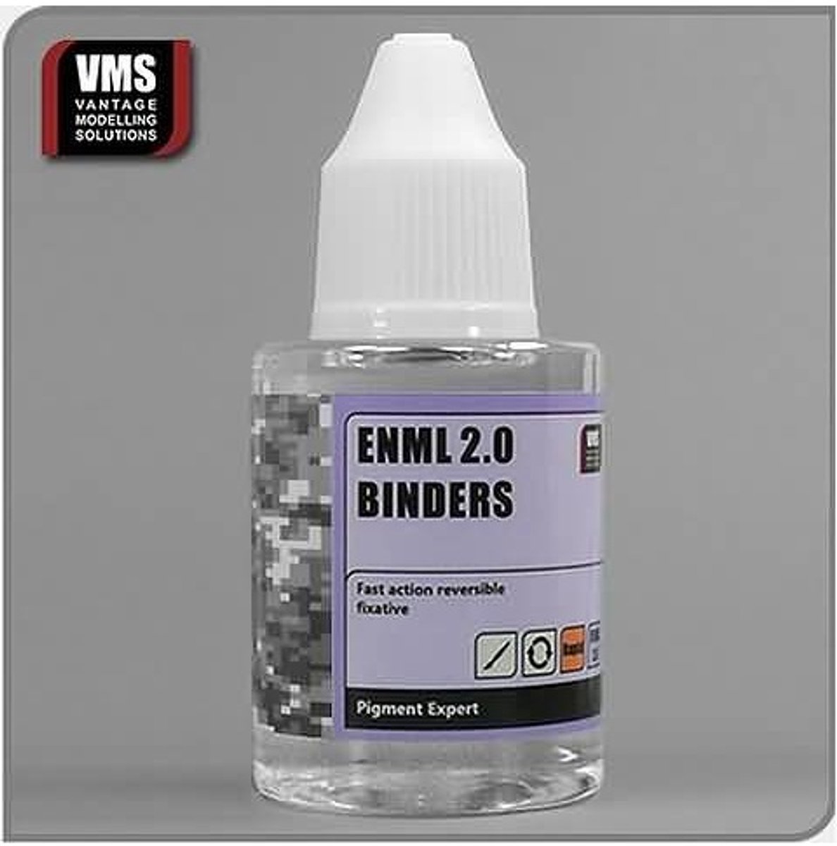 VMS ENML 2.0 Pigment Binder Extender 50 ml (Semi-Matt) – Pigment Fixeer & Verdunner voor Modelbouw Weathering