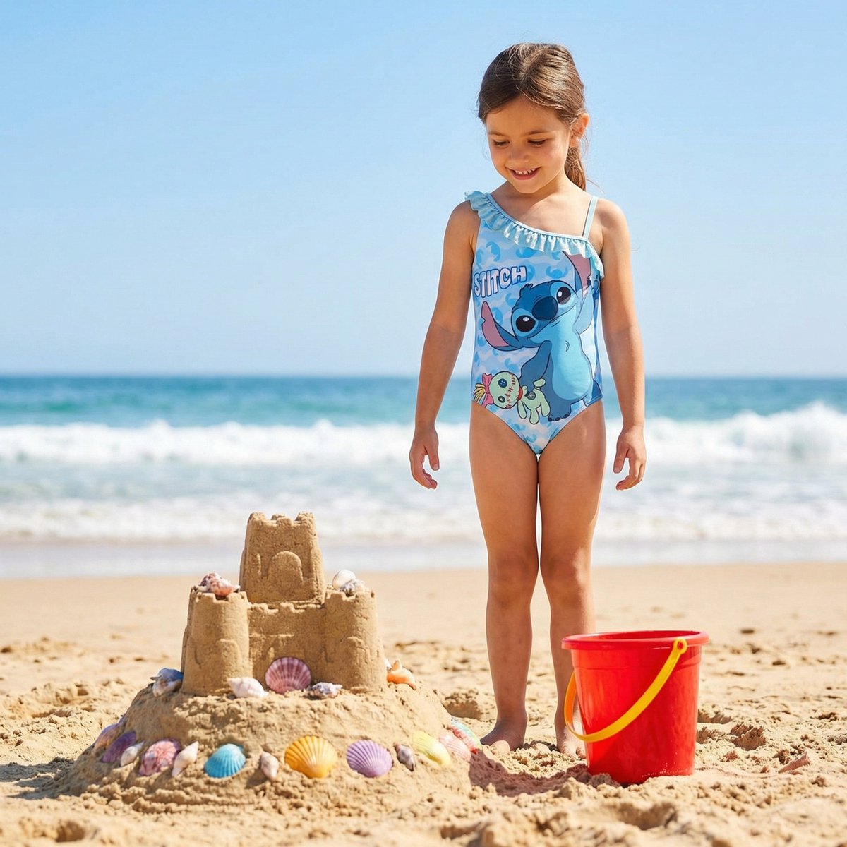 Lilo & Stitch Badpak - Blauw - Badpak Meisjes — afbeelding 4