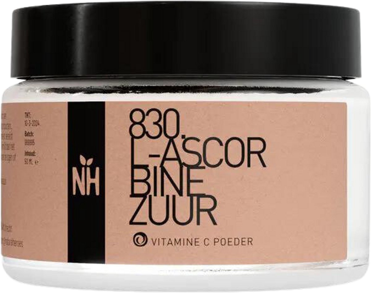 Natural Heroes - L-Ascorbinezuur 100% - (Vitamine C Poeder) 50 ml