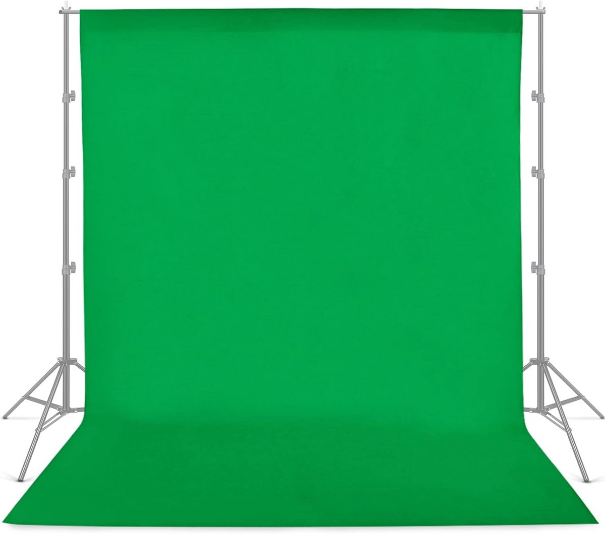 Professioneel Groen Achtergronddoek 3x3.9m voor Fotostudio en Video