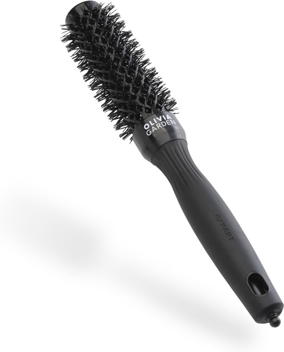 Professionele ronde keramische borstel voor glanzende en pluisvrije styling