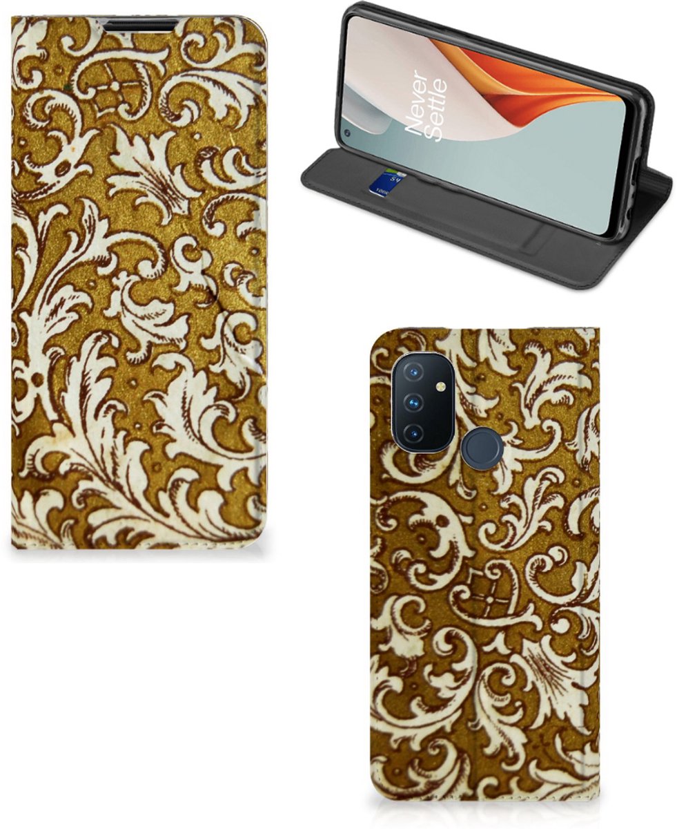 Telefoon Hoesje OnePlus Nord N100 Barok Goud