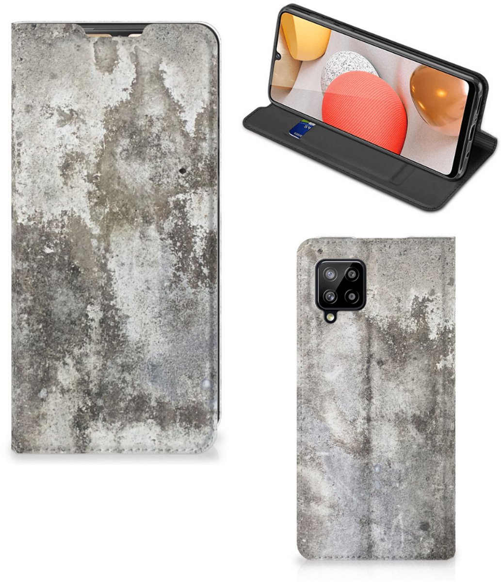 Samsung Galaxy A42 Standcase Beton Print