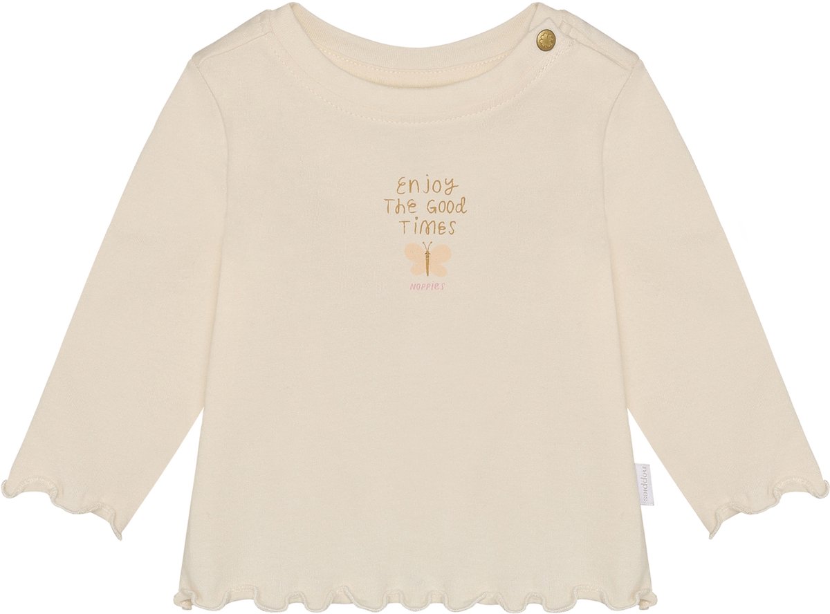 Noppies T-shirt Tee LS Baby Maat 68
