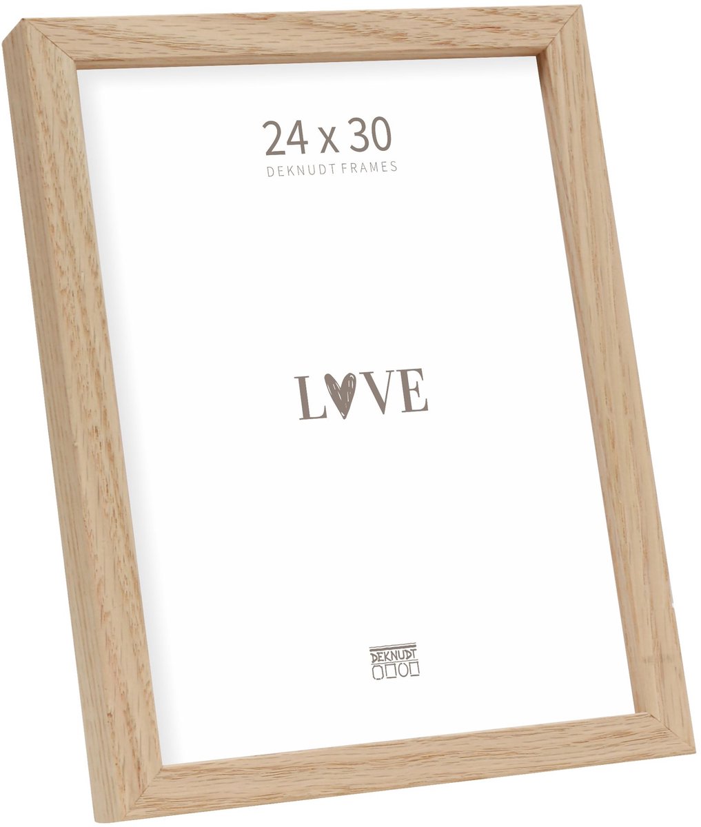 Deknudt Frames fotolijst S47DJ1 - naturel eik - voor foto 24x30 cm