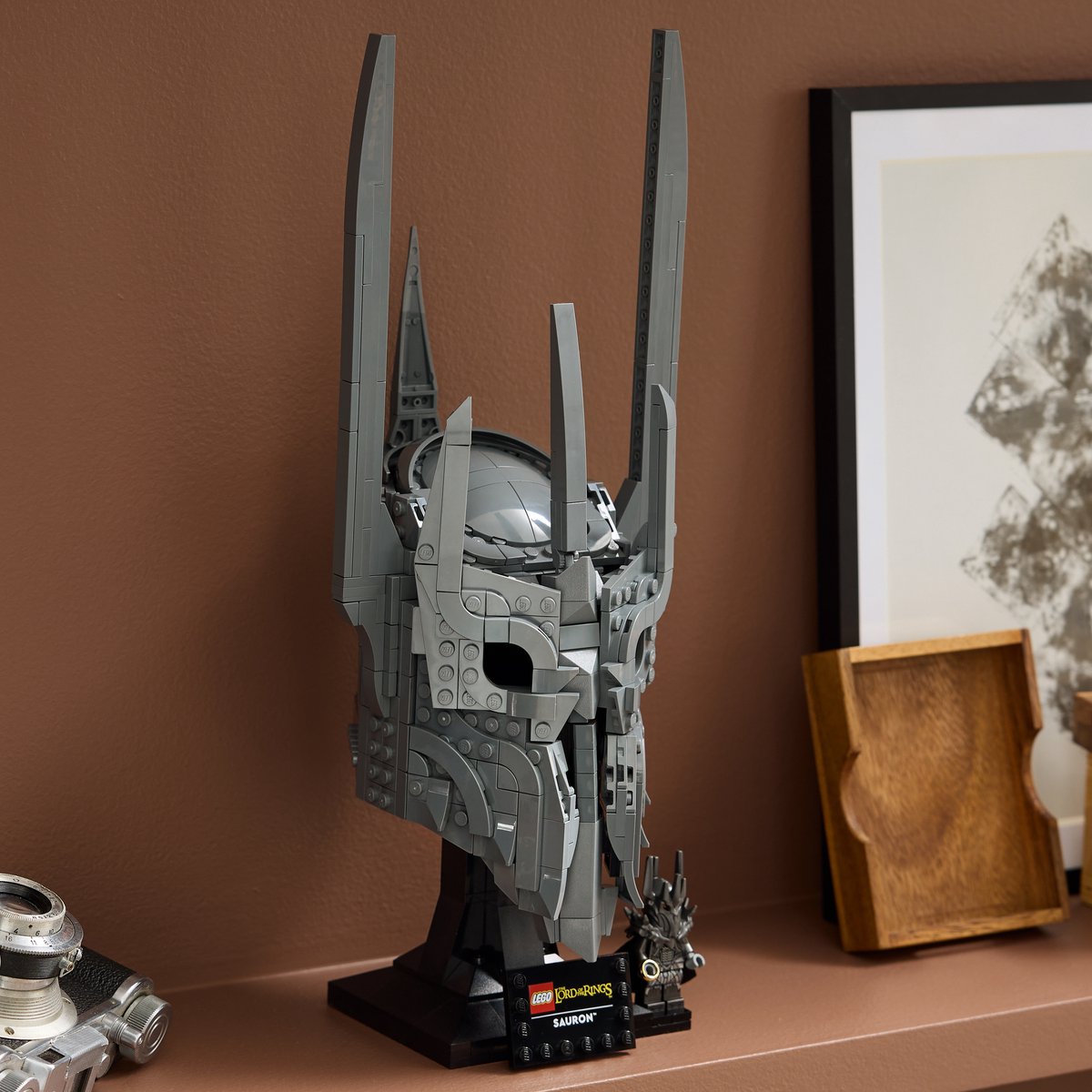 LEGO Icons - The Lord of the Rings: De Helm van Sauron Bouwpakket voor Volwassenen en Woondecoratie - 11373 – foto 6