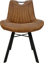 HSM Collection Eetkamerstoel Detroit - cognac