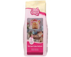 FunCakes Bakmix voor Biscuit Deluxe - 1kg - Luchtige Taartbodem - Mix voor Biscuit