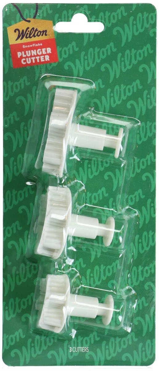 Wilton Plunger Cutter Sneeuwvlok set/3