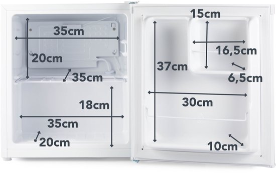 PRIMO PR114FR Mini Koelkast - 40L - E - Wit van PRIMO — afbeelding 4