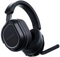 Zwarte Turtle Beach Stealth 700 Gen 3 gamingheadset met microfoon, aan de voorkant gefotografeerd.