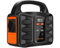 EXPER - Generator - Stroomgenerator - Noodpakket - Aggregaat - Zonnegenerator - Draagbaar Powerstation - 99 Wh - 100W -