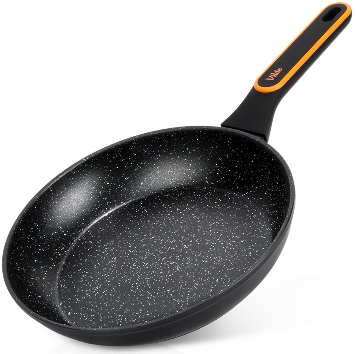 Koekenpan Graniet 26 cm - Multifunctionele Pan voor Vlees - Groenten