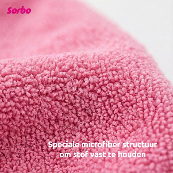 Tissu microfibre Sorbo - 6 pièces - Assorti
