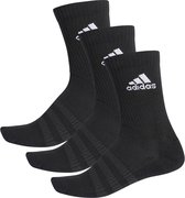 adidas - Cushioned Crew Socks 3 Pairs - Crew Sokken - 37 - 39 - Wit