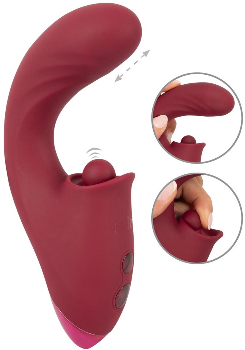 Javida 3 Functionele Vibrator Rood