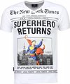 Wit, SuperHero Returns - T-shirt - Wit
