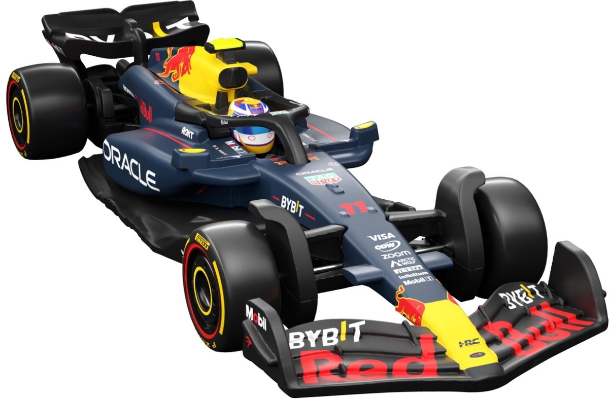 Hot Wheels Premium Metalen Formule 1 Verzamelbaar Speelgoed Raceauto - Sergio Perez Red Bull — afbeelding 2