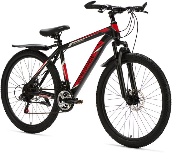 Generation Mountainbike 26 inch Rood/Zwart - Spatborden van Generation — afbeelding 4