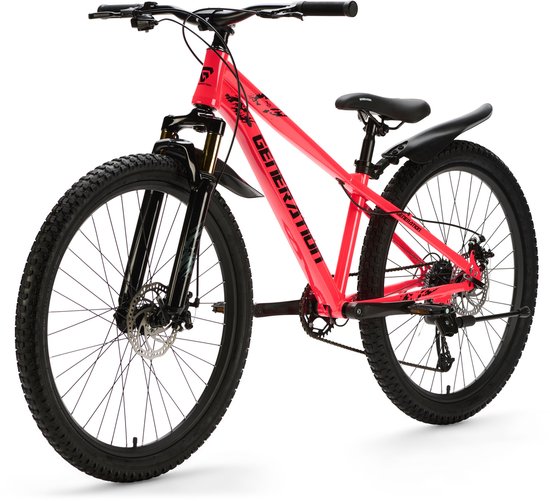 Generation X8 Mountainbike 26 inch - Roze met Spatborden van Generation — afbeelding 3