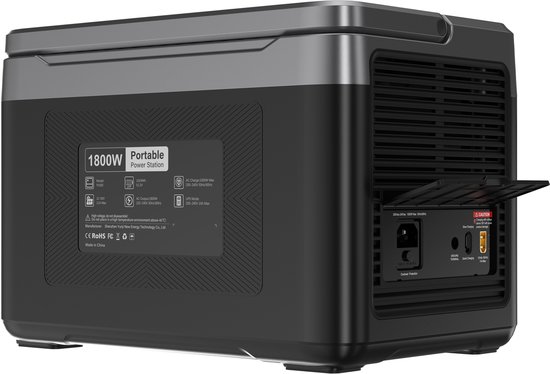 OUKITEL P1000 PLUS Draagbare Powerstation - 1800W - 1024Wh LiFePO4