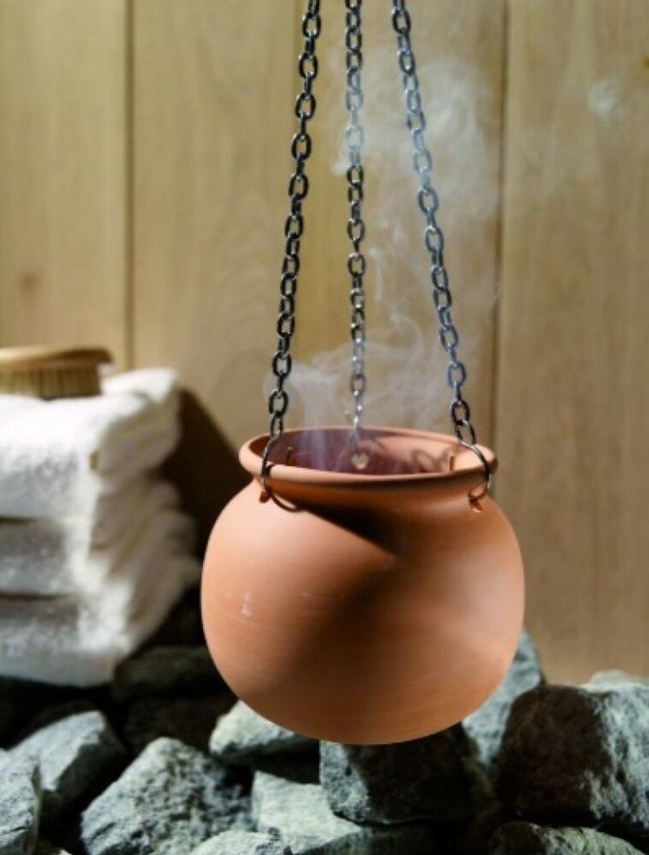Saunia - Sauna Aroma pot - Terracotta