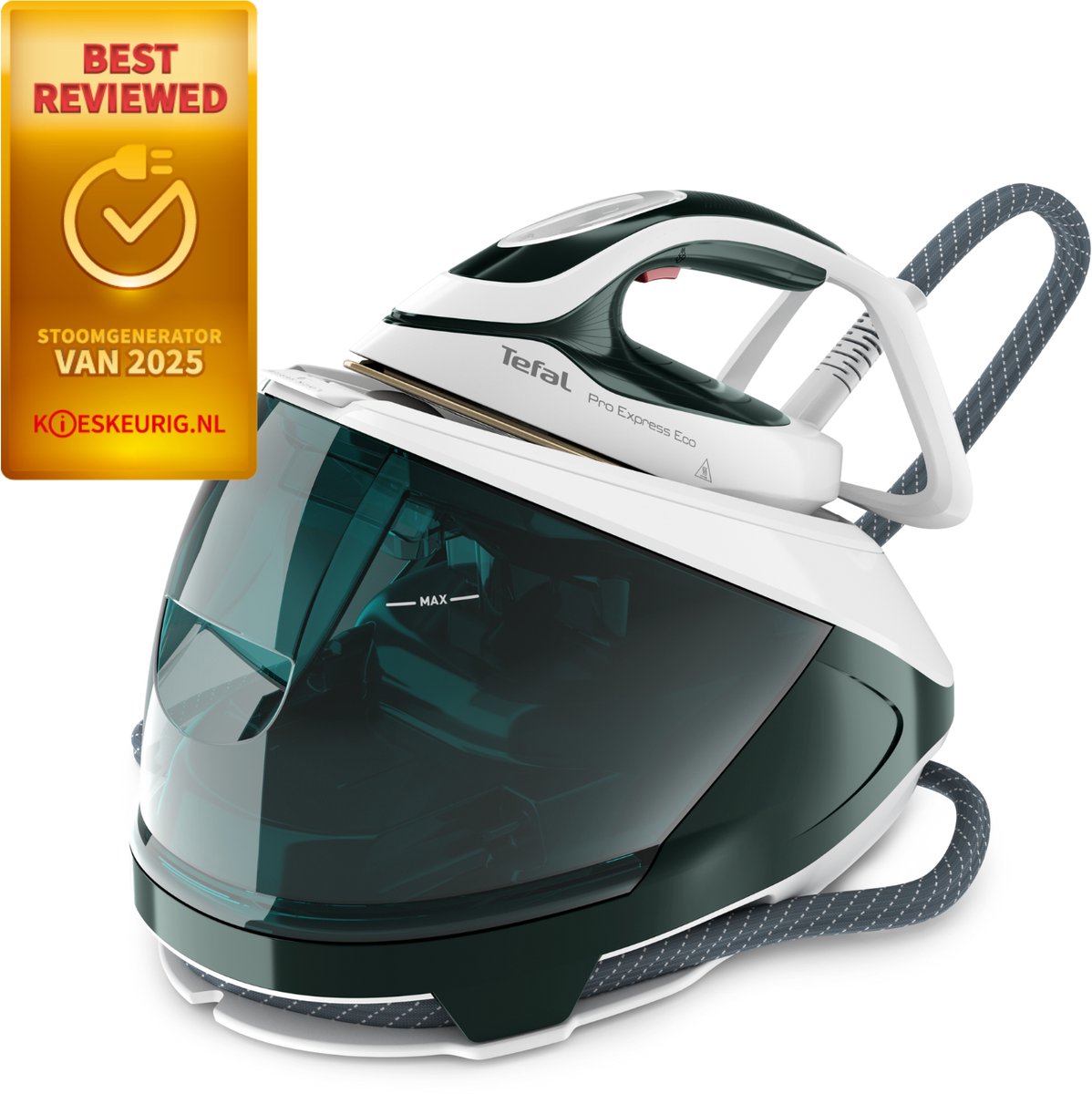 Tefal Pro Express GV9E21 - Stoomgenerator - 7.5 Bar - 140 g/min Stoomafgifte - Energiezuinig - Anti-Kalk — afbeelding 2