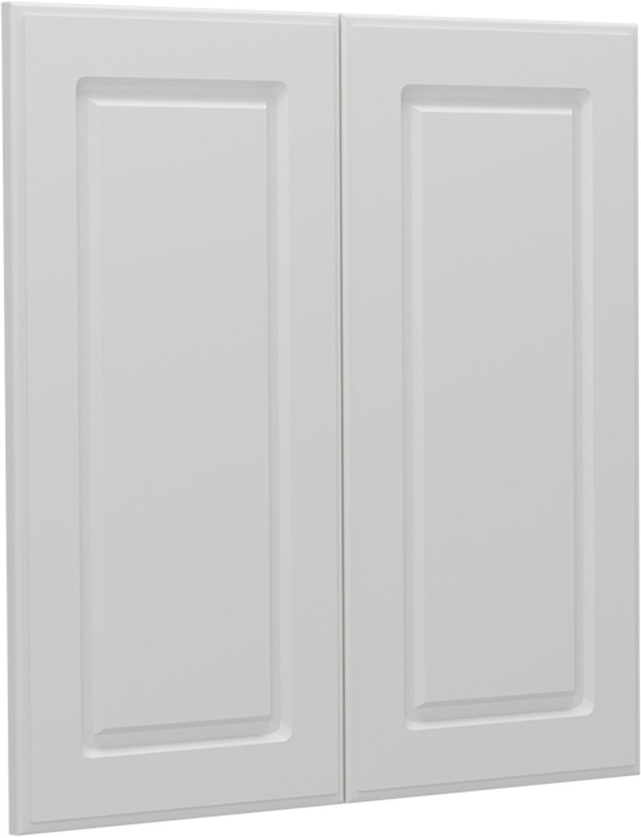 Vicco R-Line Keukenfront – 59.2 x 59 cm meubelfront voor de hangkast Wit Landhuis