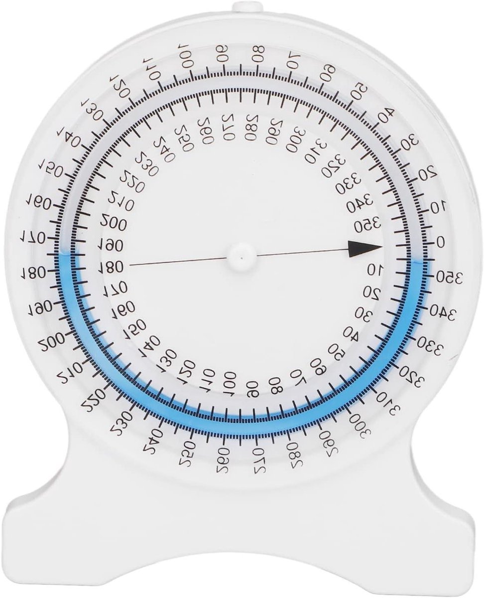 Inclinometer voor Fysiotherapie, Anti Lekkage Hellingsmeter, Bewegingsmeting Apparatuur
