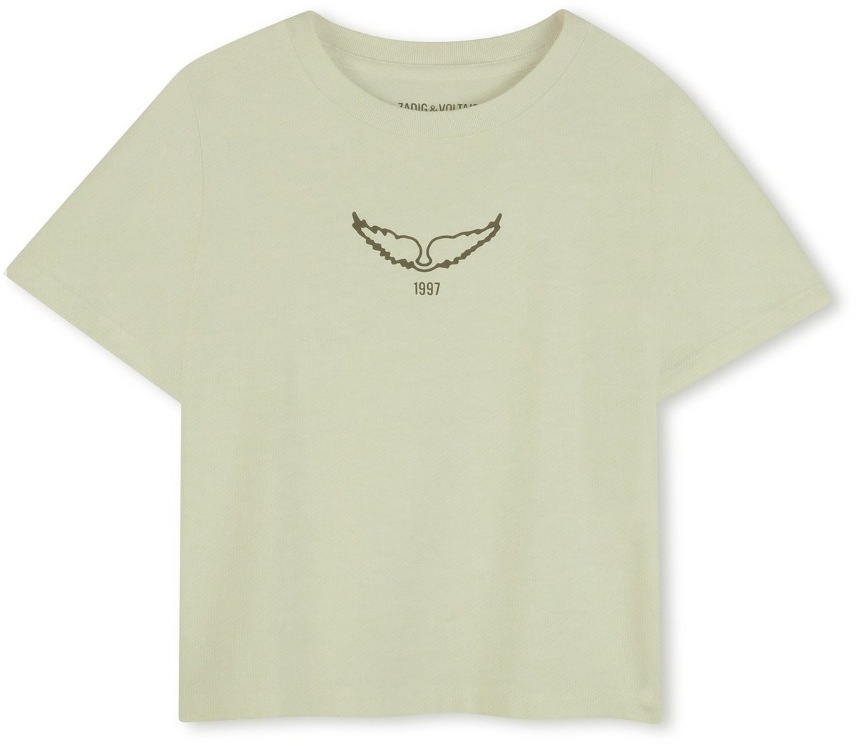Zadig & Voltaire - Short Sleeve T-Shirt - Green - Maat 164