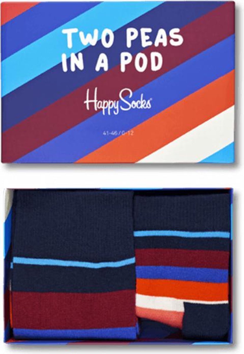 Happy Socks Two Peas in A Pod Giftbox - Maat 36-40/0-12M | bol.com