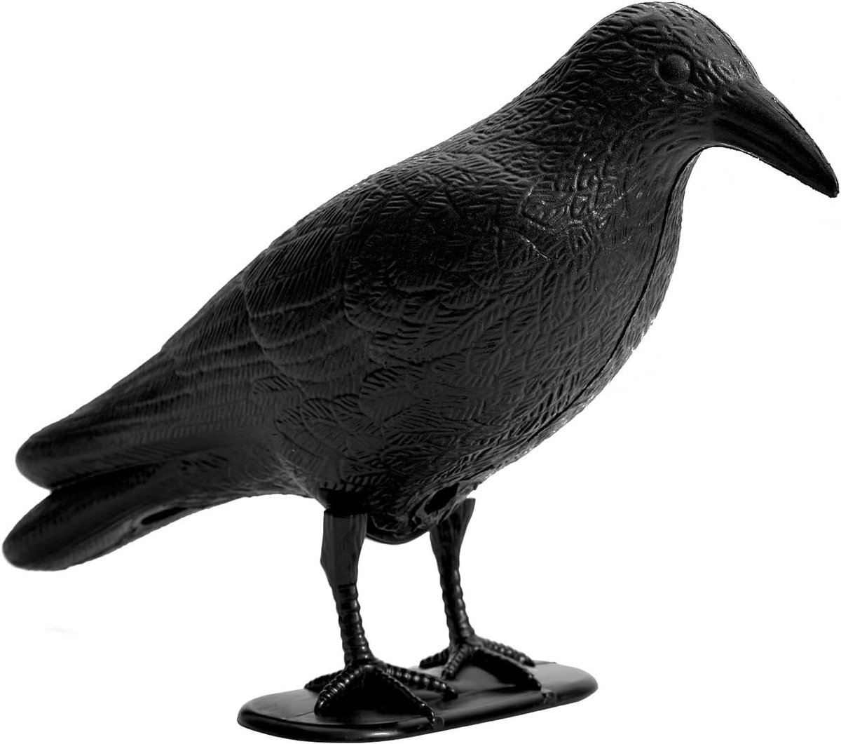 Vogelverschrikker Raaf voor Balkon en Tuin, Duiven Verjager, Nepkraai, Duivenwerend Middel
