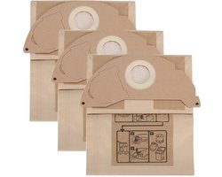 Geschikt voor Kärcher WD1 MV1-serie en Kärcher WD2 MV2 stofzakken - 3 stuks