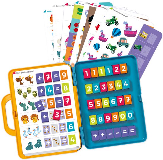 Jumbo - Ik Leer - Rekenen - Educatief spel - Vanaf 4 jaar - Speelgoed in koffer