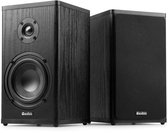 Draadloze speakers - Audizio BS20 speakerset - Luidspreker boxen met Bluetooth - Oplaadbare accu - Antraciet