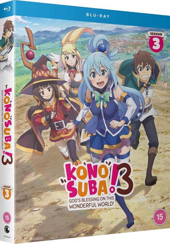 KonoSuba : God's Blessing On This Wonderful World - Seizoen 3 - Blu-ray - Import