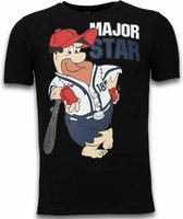 Mascherano Major Star - T-shirt - Zwart