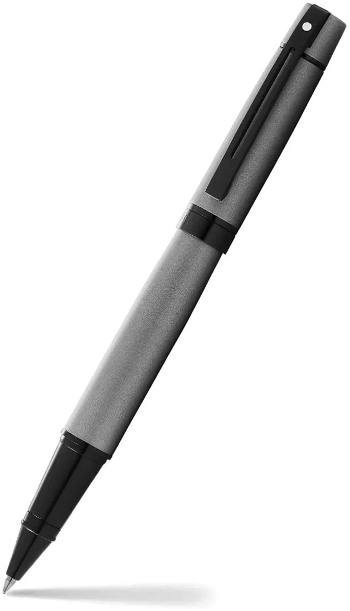 Sheaffer rollerball - 300 E9345 - Matte grey lacquer polished black