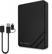 Cor.Speed Disque Dur Externe 1 TB avec USB C - Disque Dur Externe - HDD
