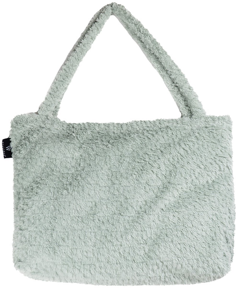 Wallabag Sharpa Soft Green - Sporttas - Shopper - Tote Bag - Yogatas