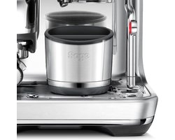 Uitklopbak voor Espresso Kaffepucks - Opslag tot 10 Stuks - Zwart RVS