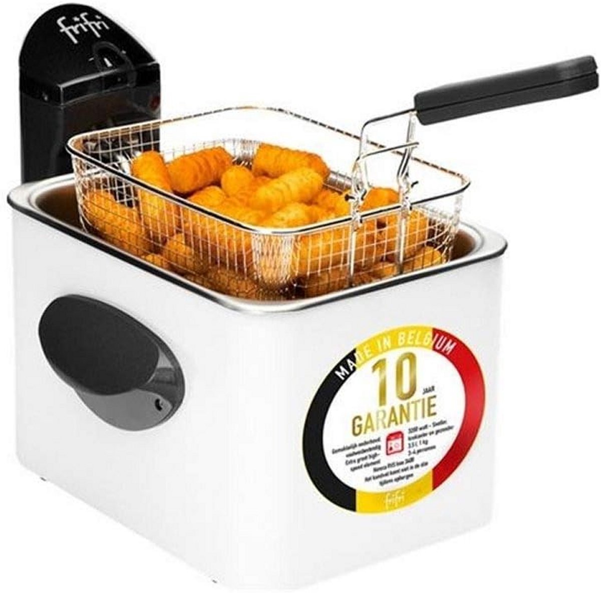 Dubbele Frituurpan met Filtratie voor Thuisgebruik